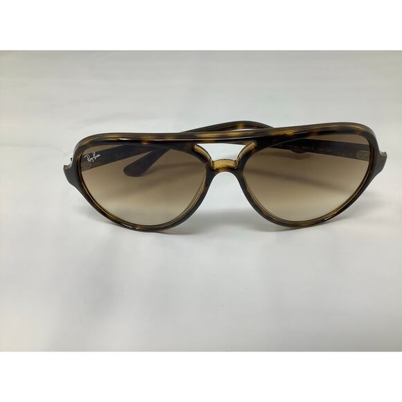 Ray Ban Cats 5000 Classic Light Brown Gradient Aviator Sunglasses Italy O14-8 - Picture 3 of 9